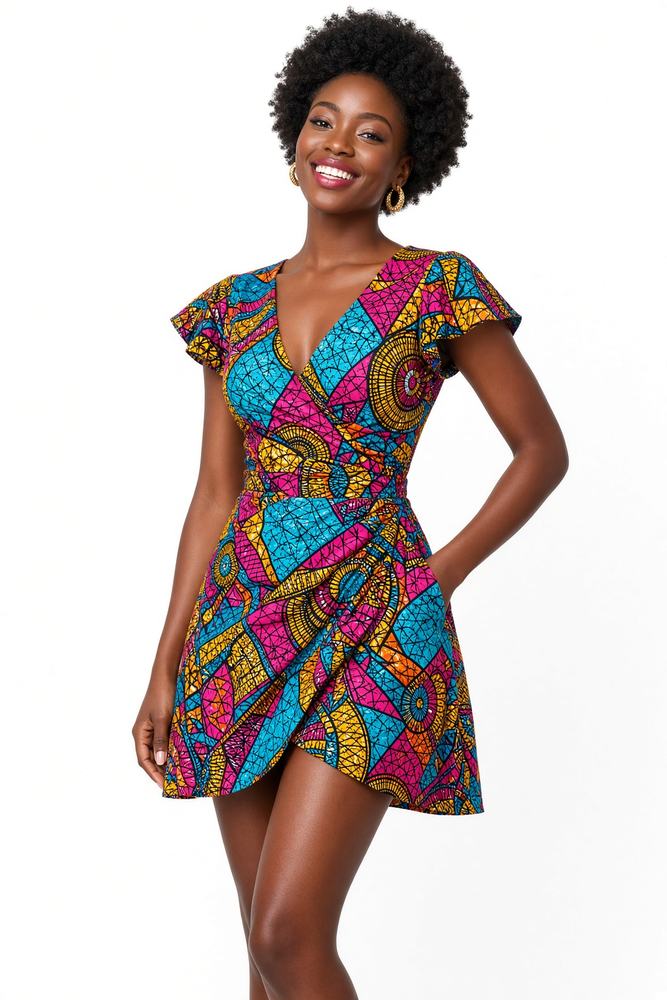 Oasis Wrap Dress